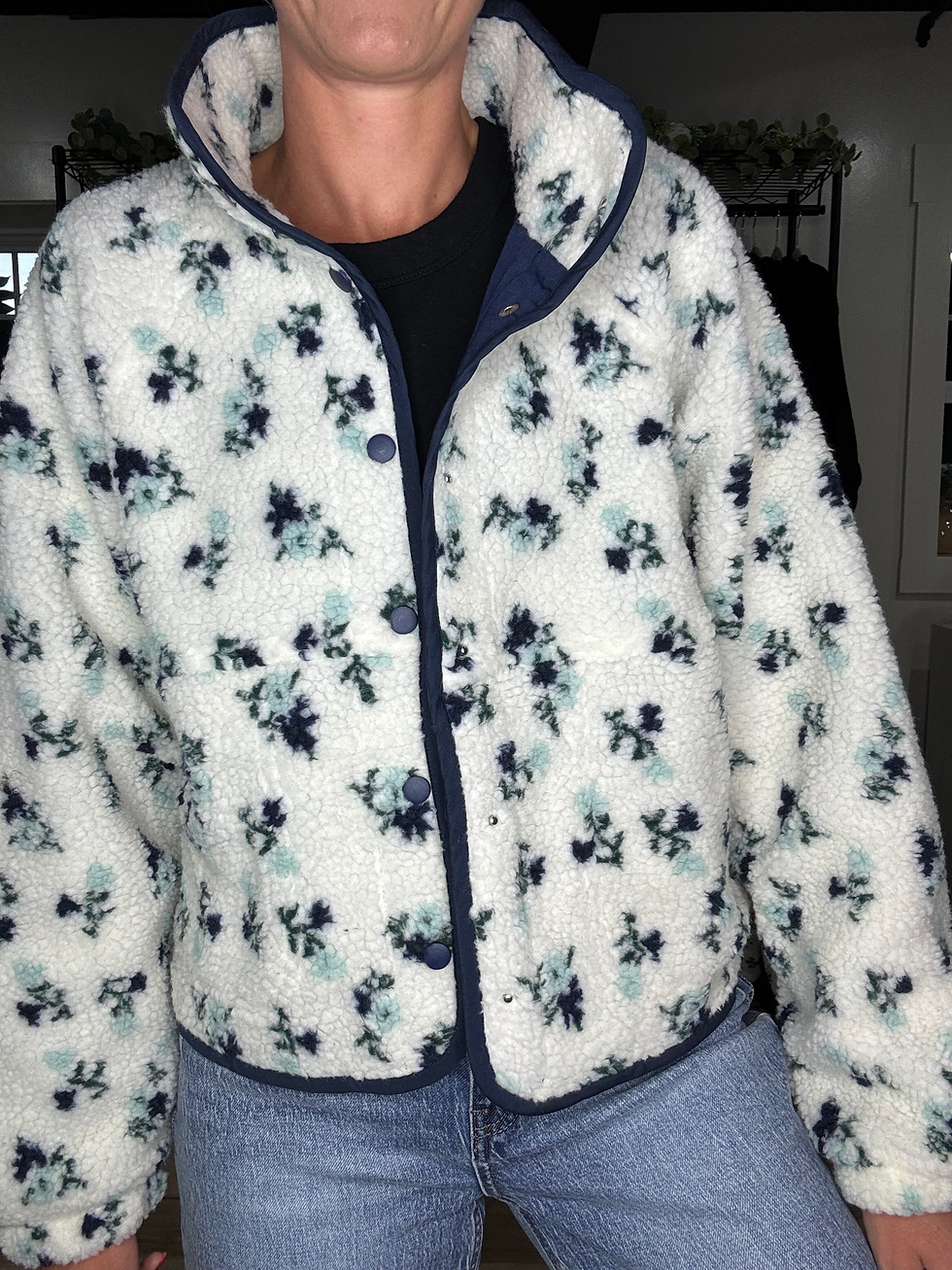 Thumbnail: Navy Floral Jacket