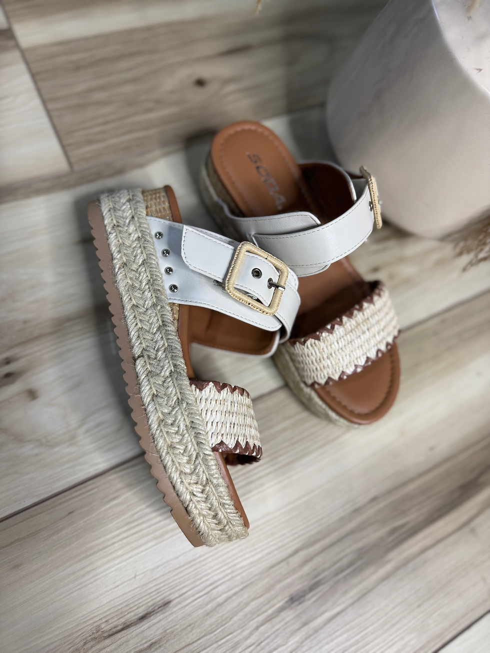 Thumbnail: Espadrille Wedge Sandal