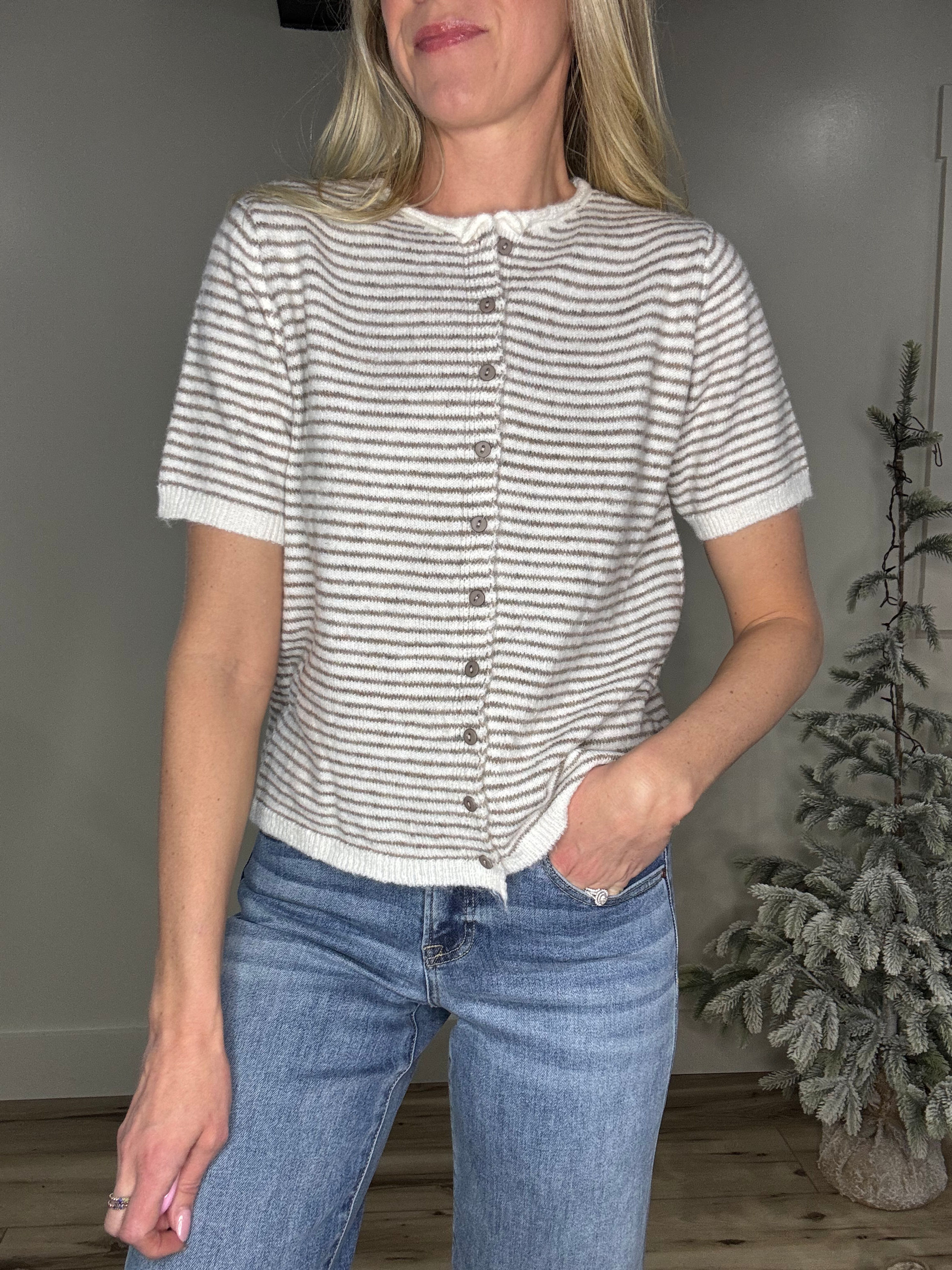 Short Sleeve Cardigan