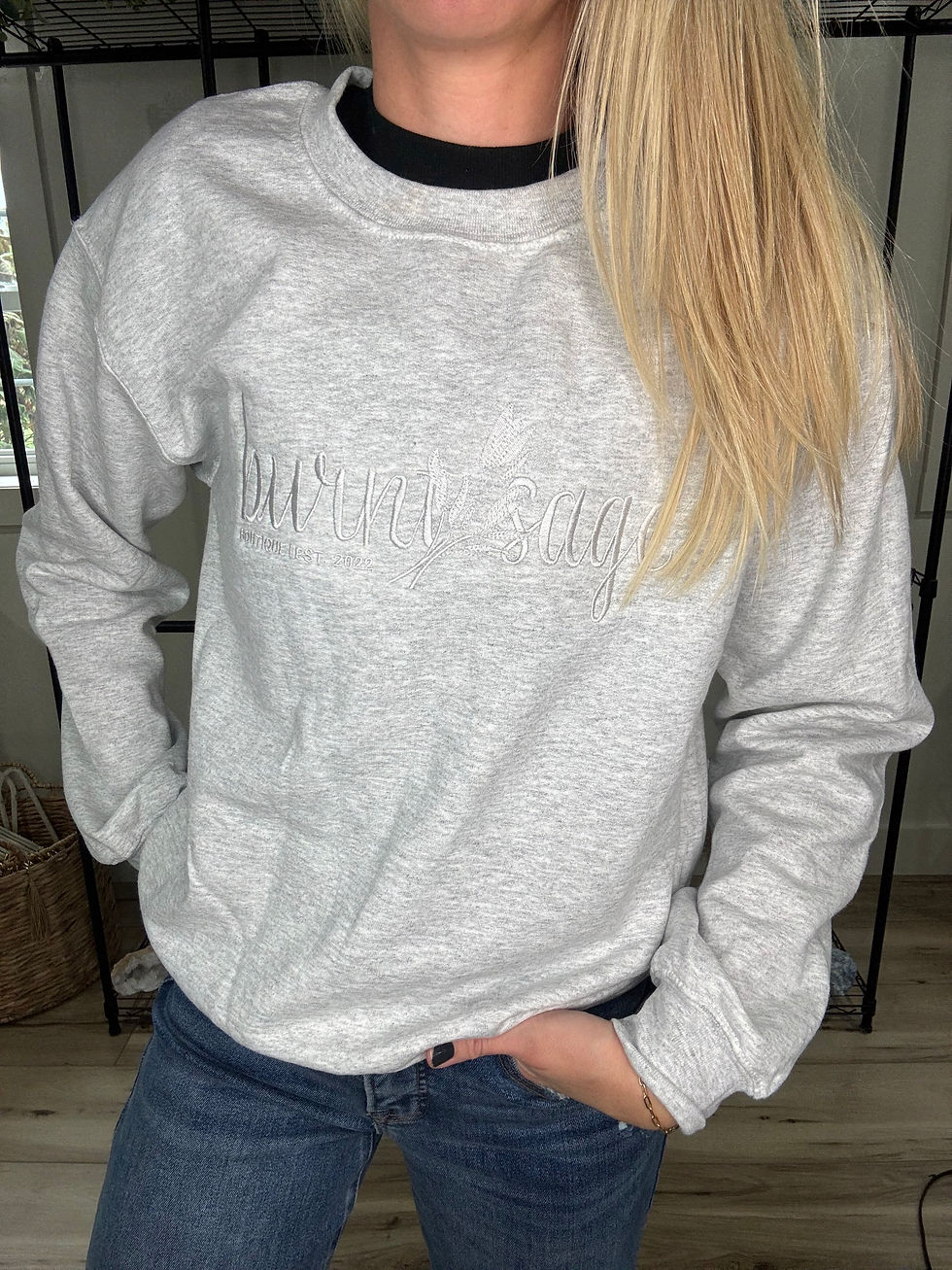 Thumbnail: Burnt Sage Logo Crewneck