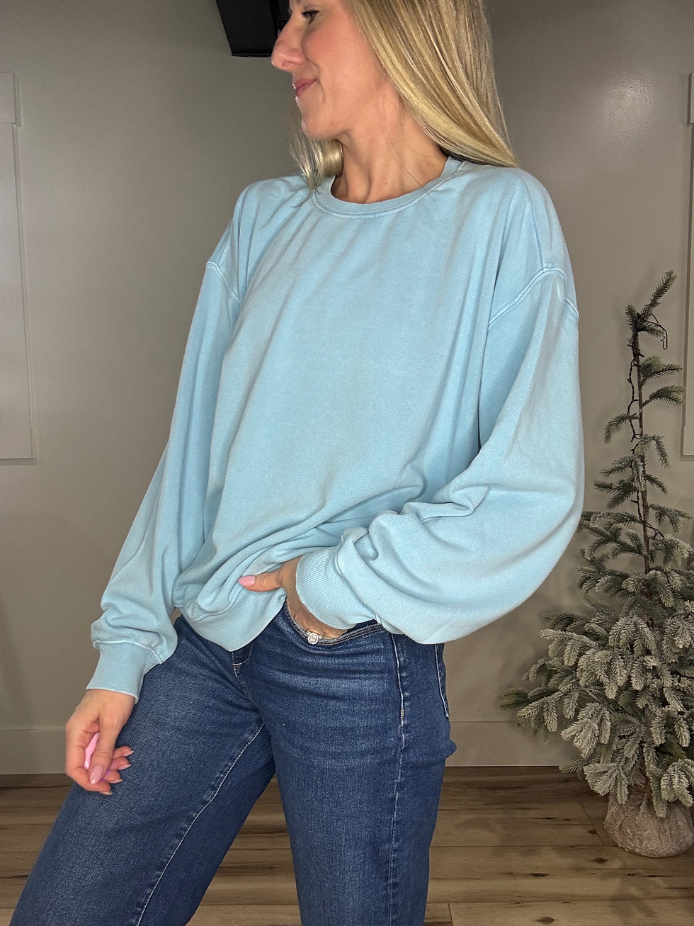 Thumbnail: Mineral Washed Crewneck