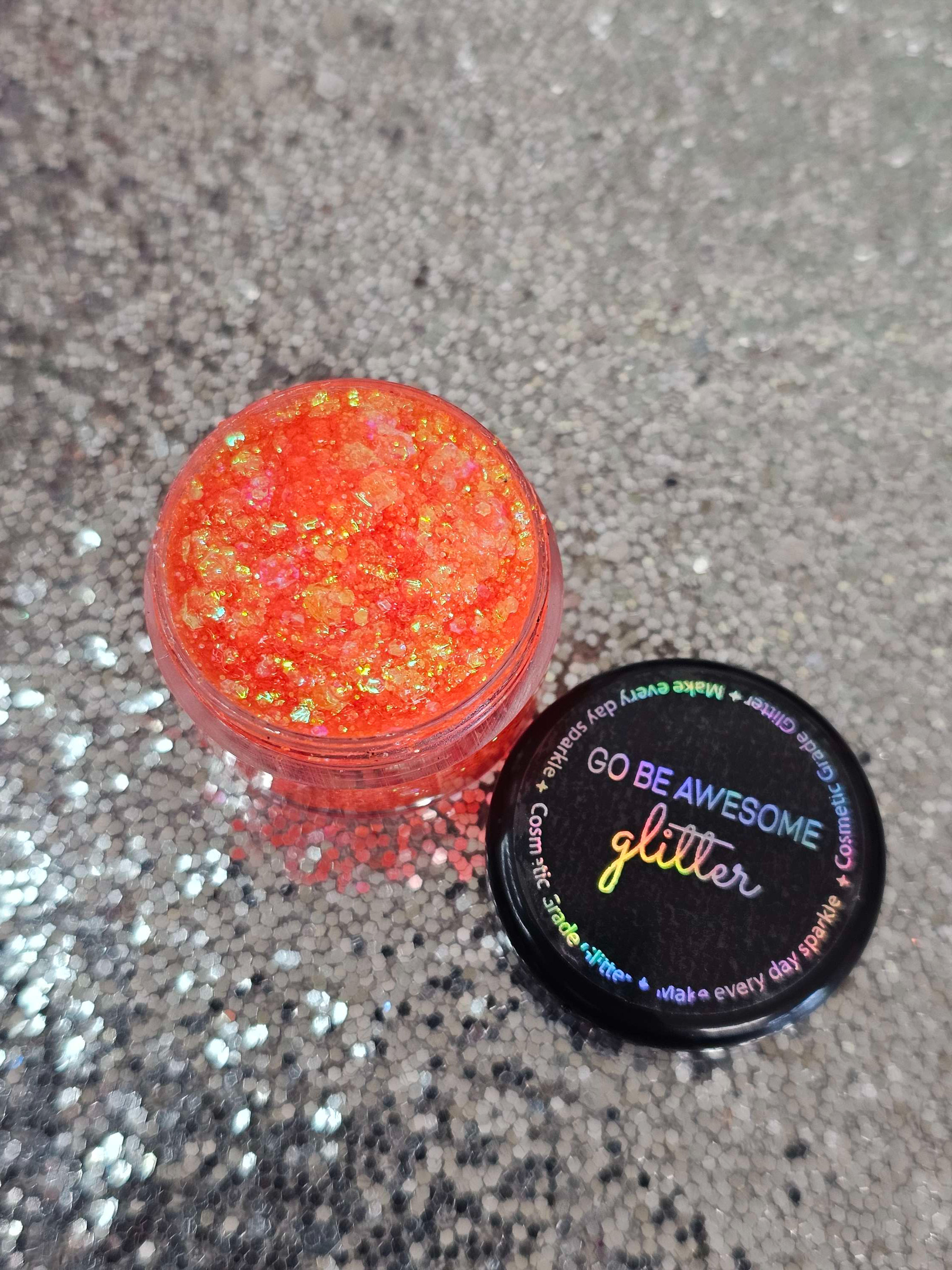 Citrus Crush Glitter Gel