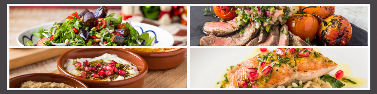 Arranged Food and Objects