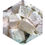 Thumbnail: White Powder Cubes Hex Tile one inch thick