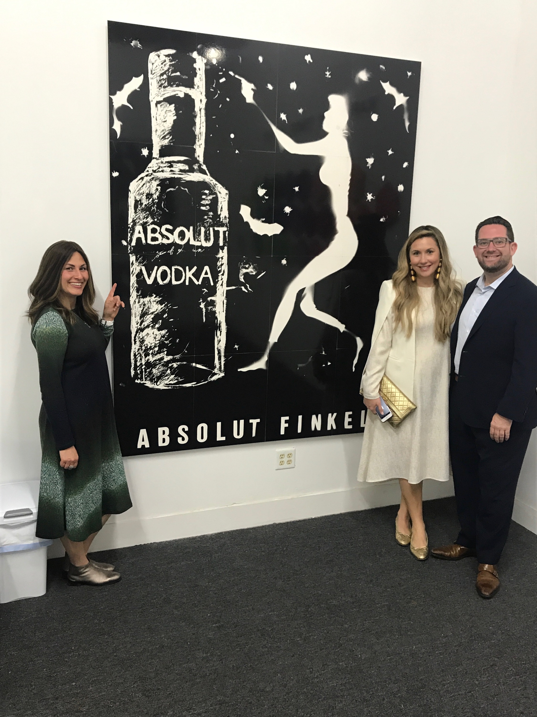 Absolut Finkel (w people for scale)