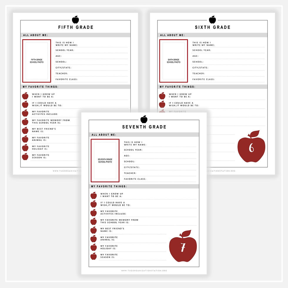 Thumbnail: School Keepsake Kit