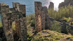 Akdeniz'de bir çekme karavan