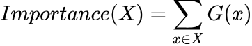 Importance Function