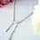 Thumbnail: zoom pierre naturelle calcedoine bleue