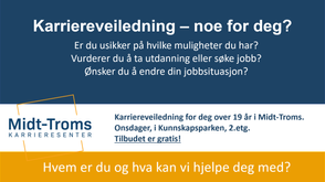 Karriereveiledning- noe for deg?