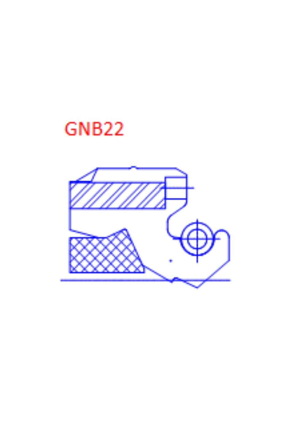 Thumbnail: Steering Head Seal Nak GNB22 - 23*32.7*5.5/7.5