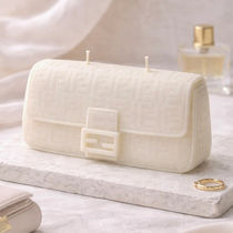 FF Handbag Decorative Candle - sculpted candle in the shape of a handbag, made from unscented soy wax with premium luxe fragrance, available in white, light mocha, dark chocolate, and pastel pink, handmade in Victoria, Australia.