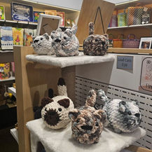 Handmade crochet creations featuring carefully stitched yarn crafts such as plush toys, accessories, clothing, bags, home décor, and gifts.