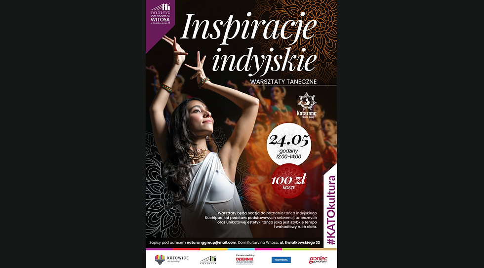 Inspiracje Indyjskie — Warsztaty Taneczne (Kuchipudi in Poland)