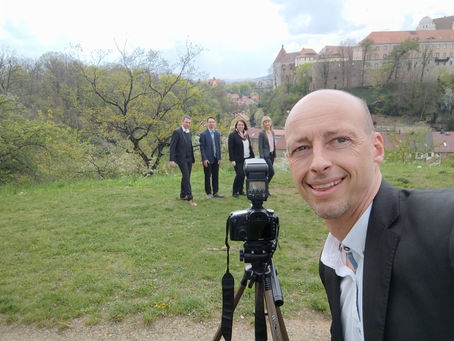 Zum Foto-Shooting auf den Protschenberg 📸