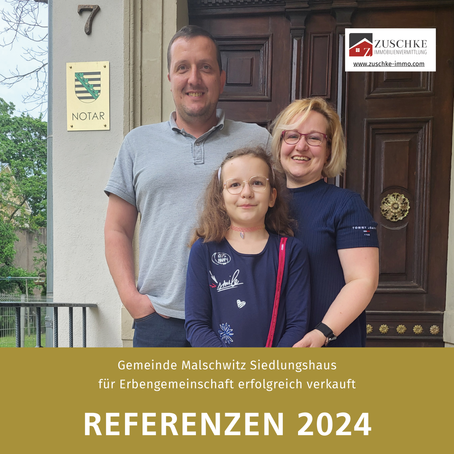 Gemeinde Malschwitz Siedlungshaus für Erbengemeinschaft erfolgreich verkauft 🎉