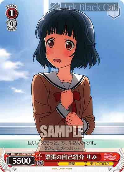 BD/W47-T07 TD 緊張の自己紹介 りみ