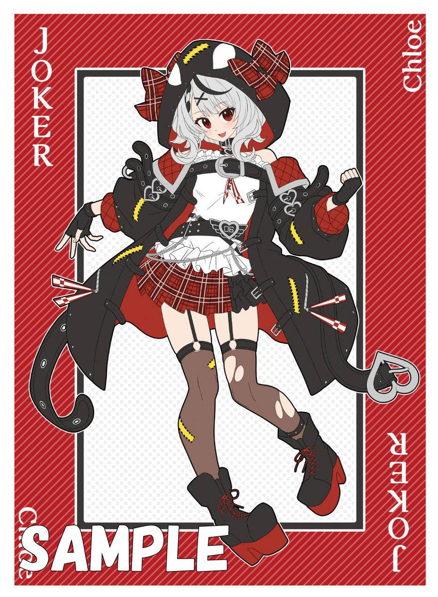 トランプ風JOKER クロヱ 同人卡套