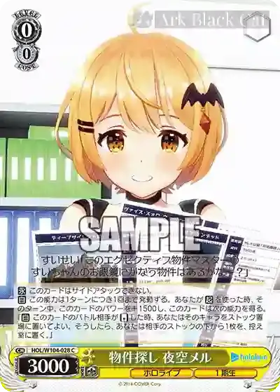 HOL/W104-028 C 物件探し 夜空メル