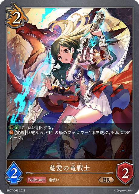 BP07-065 BR 慈愛の竜戦士