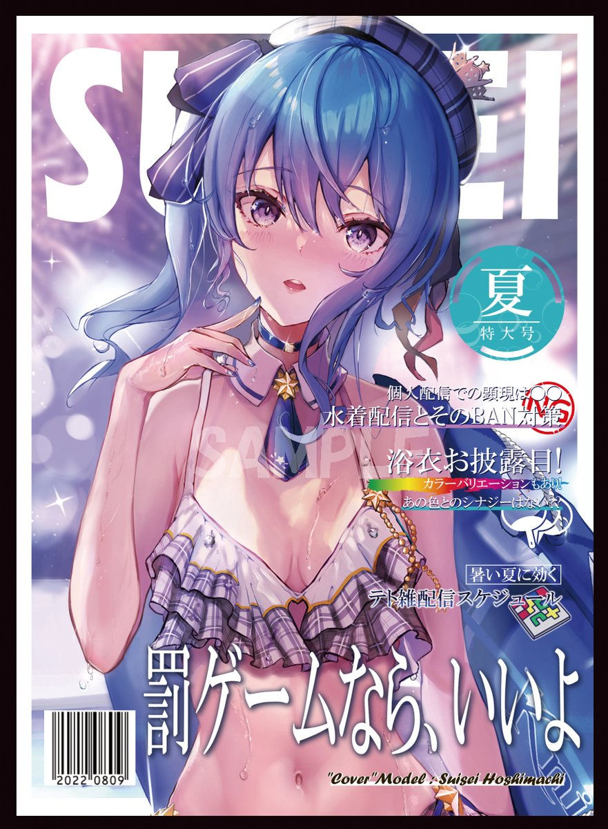 すいせい【雑誌風】同人卡套