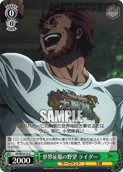 FZ/SE13-13 C 世界征服の野望 ライダー