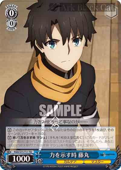FGO/S75-T11 TD 力を示す時 藤丸