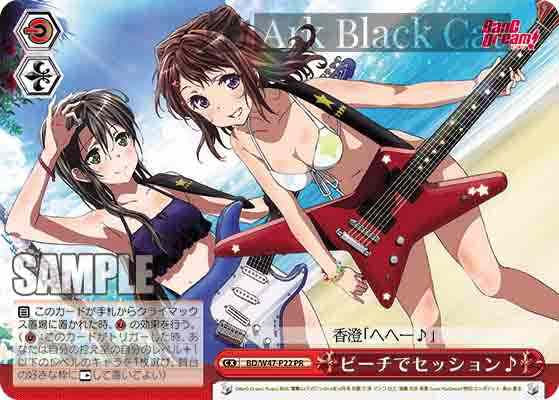 BD/W47-P22 PR ビーチでセッション♪