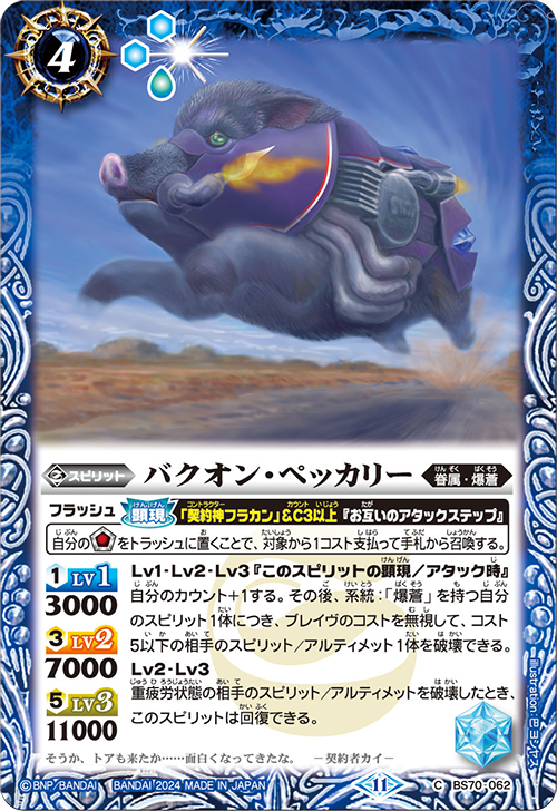 BS70-062 C バクオン・ペッカリー