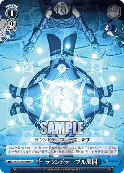 FGO/S75-T19 TD ラウンドテーブル展開