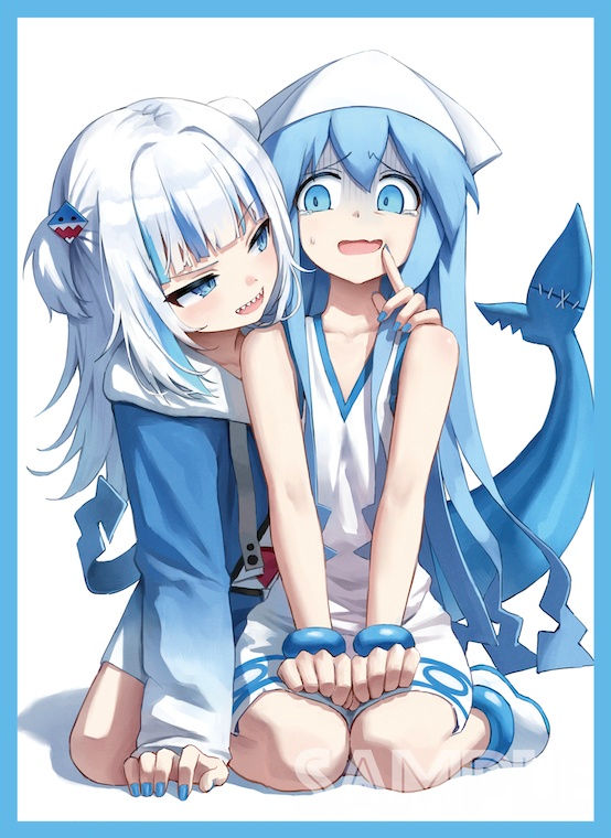 サメとイカ 同人卡套