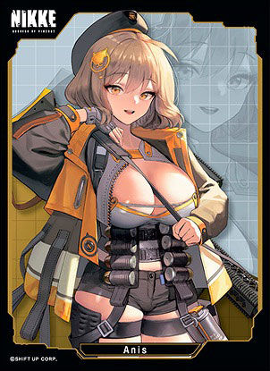 movic 卡套 きゃらスリーブコレクション マットシリーズ 勝利の女神:NIKKE 「アニス」(No.MT1967) (65 枚)