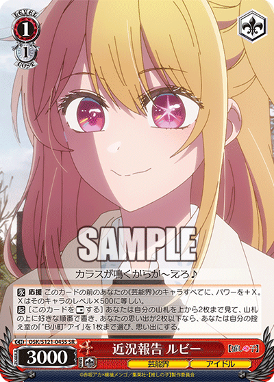 OSK/S121-045S SR 近況報告 ルビー