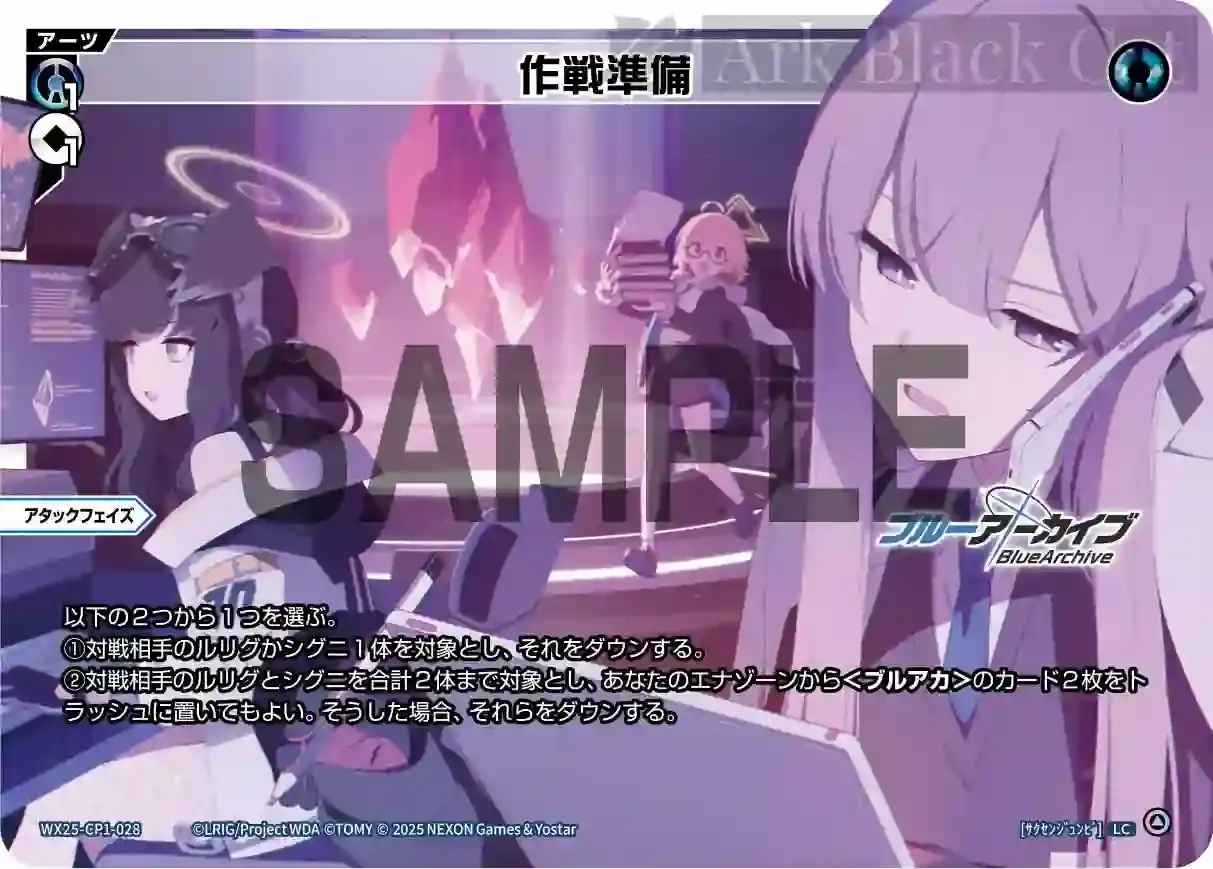 WX25-CP1-028 LC 作戦準備