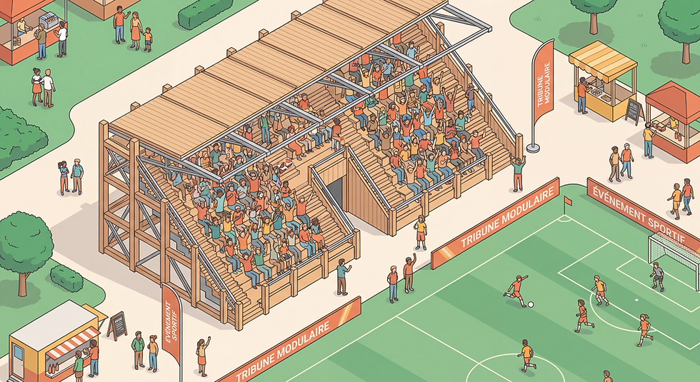 Location Tribune et Gradin Spectacle : Le Guide Complet pour vos Événements Sportifs et Culturels