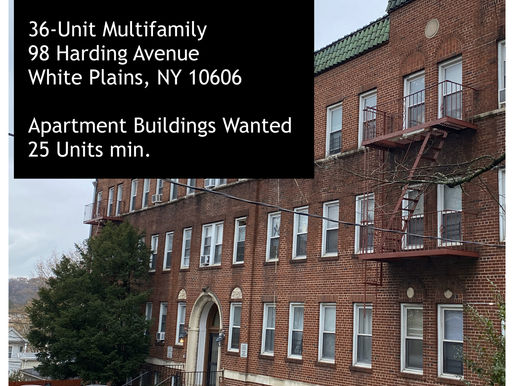 HarborView Properties - 98 Harding WP LLC acquire 36-Unit Harding Lodge in White Plains, NY