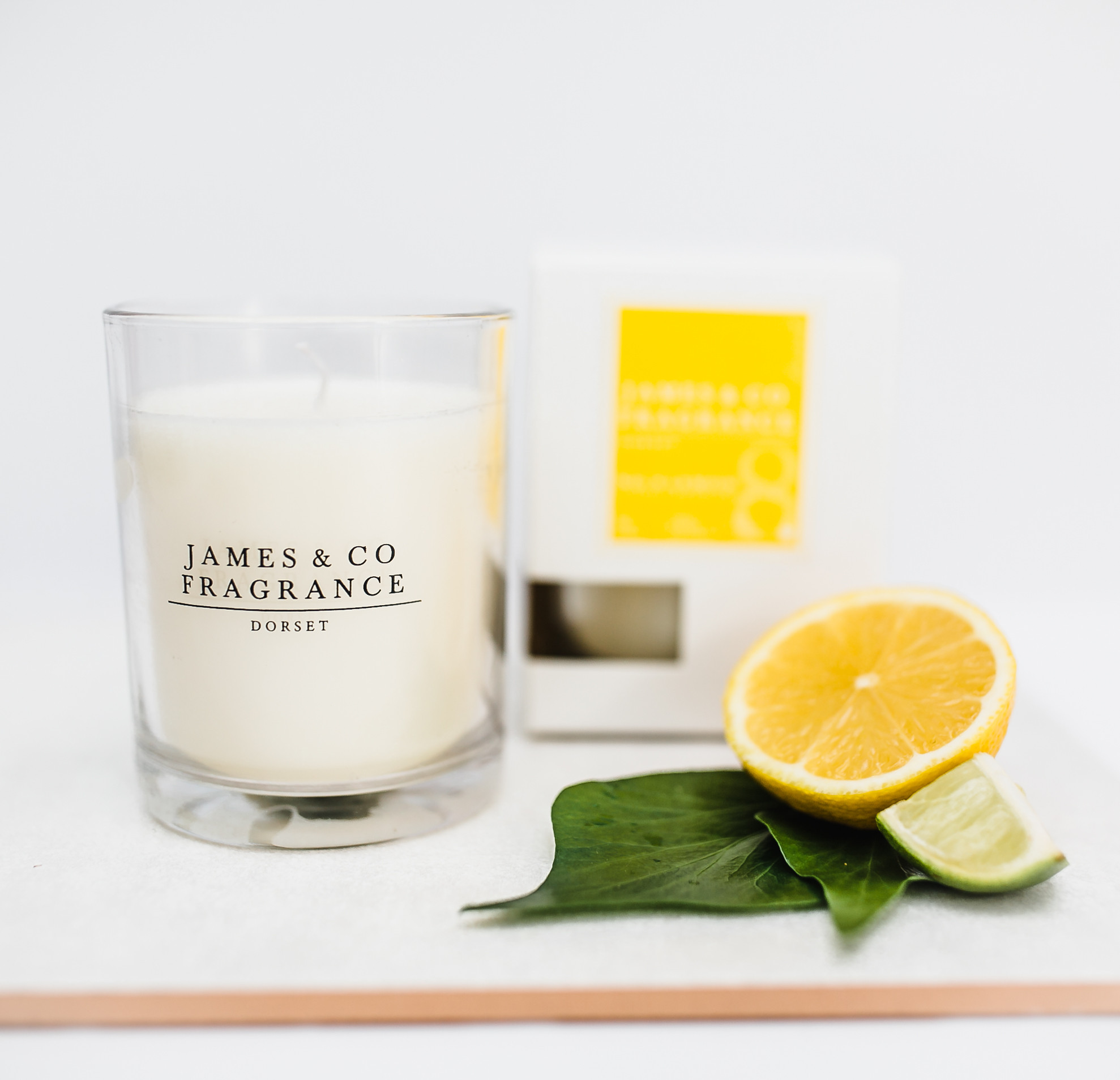 No. 8 Lemon Glass Candle 35 burn time