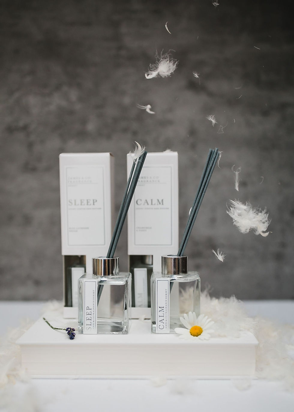 Thumbnail: Calm 100ml Reed Diffuser (Chamomile & Pansy)