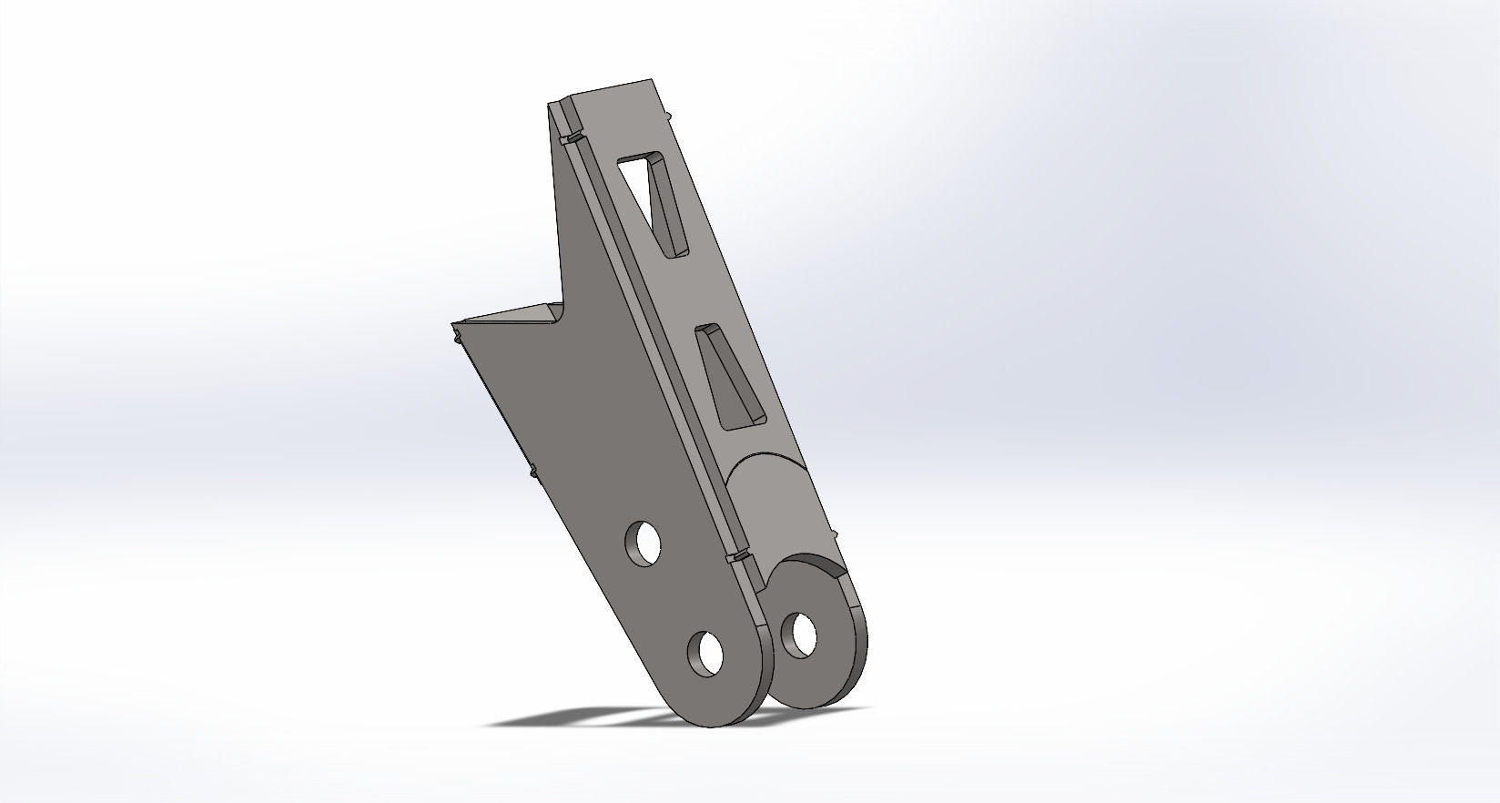 DIY Track Bar Bracket Front