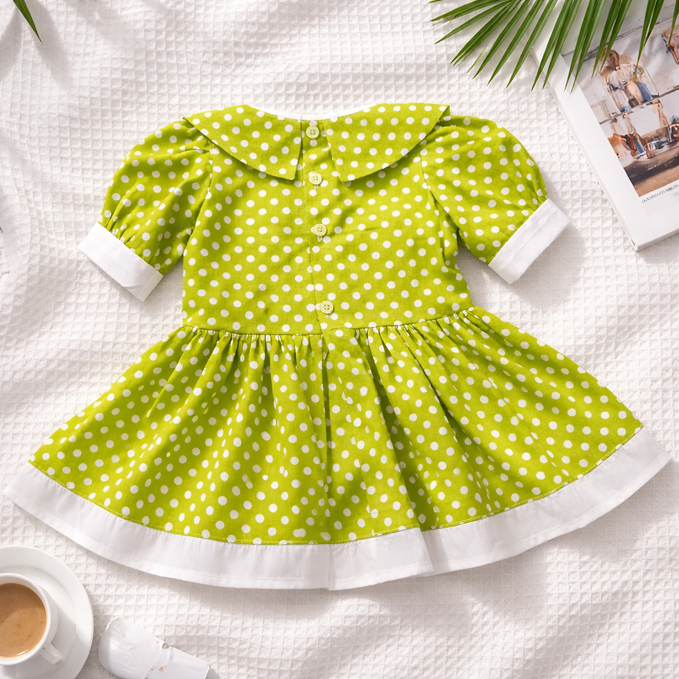 Miniatura: Lace Petal-Collar Dress