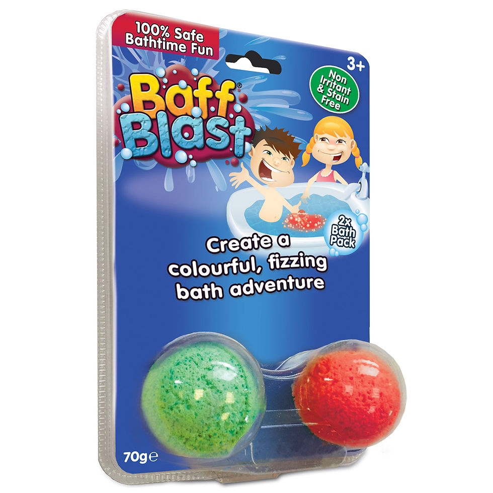 Baff Blast 4шт. бомбочки для ванной