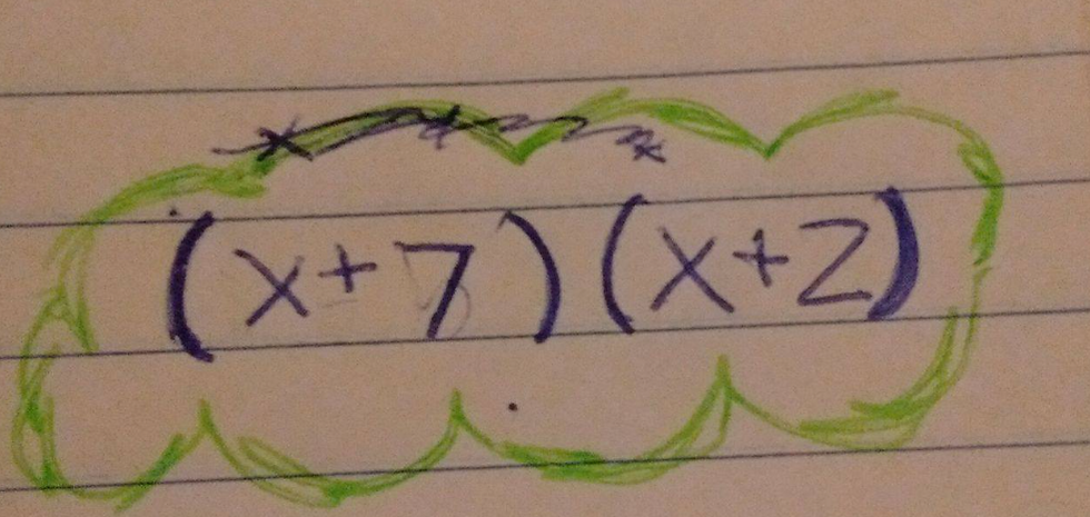 Factored Form
