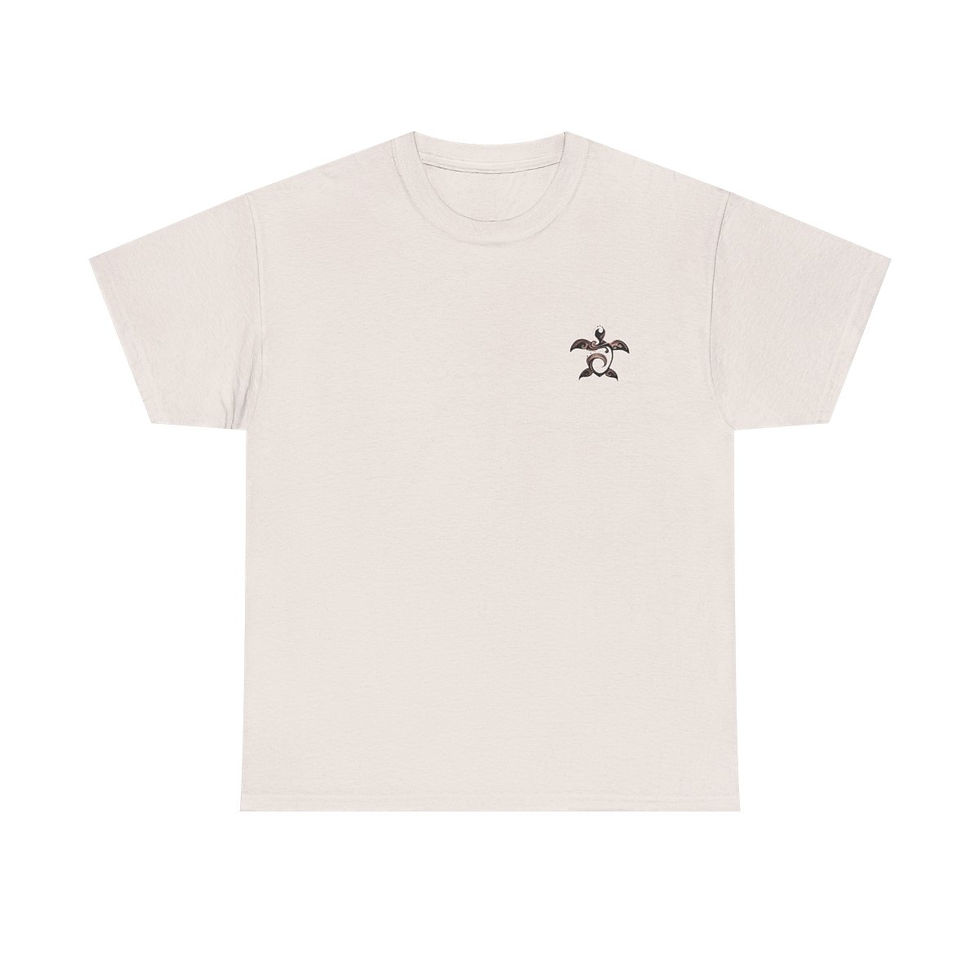 Thumbnail:  Tee, Heavy Cotton ~ Honu ~ Noho 'ana Kanaka Maoli