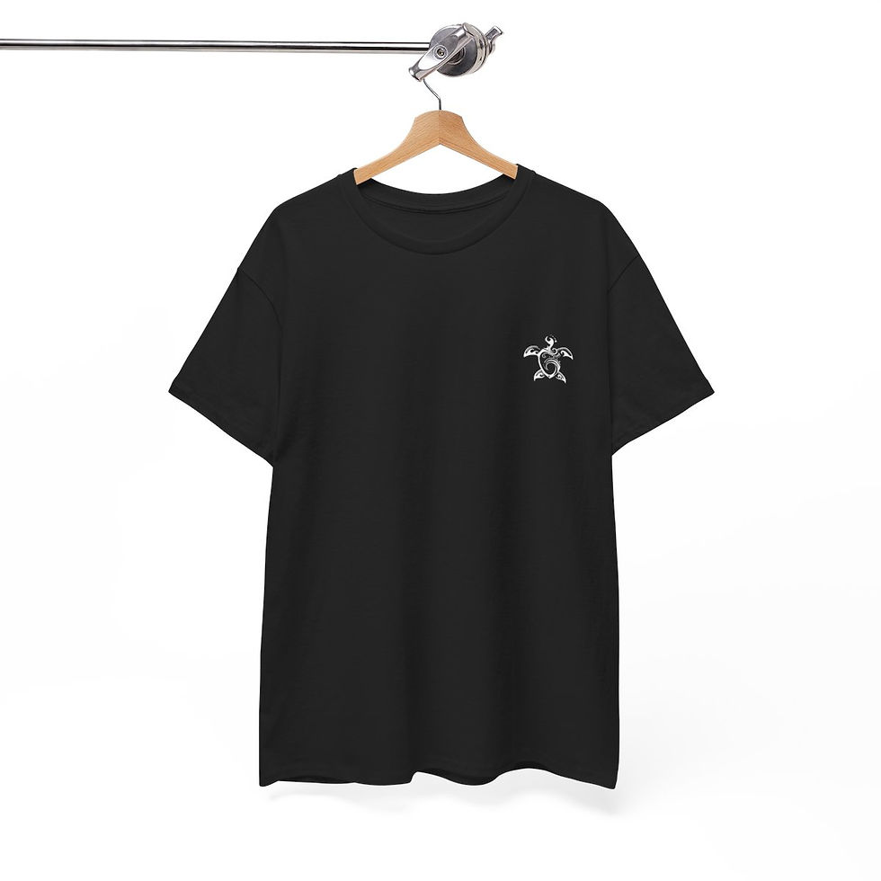 Thumbnail: Tee, Heavy Cotton ~ Honu ~ Noho 'ana Kanaka Maoli