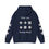 Thumbnail: Hooded Sweatshirt, Hawaiian Quilt Designs ~ Noho 'ana Kanaka Maoli