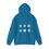 Thumbnail: Hooded Sweatshirt, Hawaiian Quilt Designs ~ Noho 'ana Kanaka Maoli