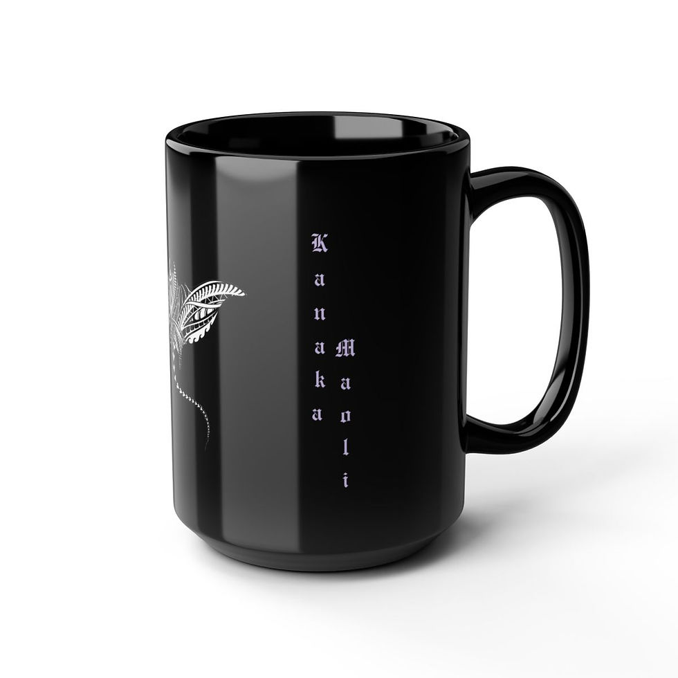 Thumbnail: Manta Ray ~ Mug, Black (11oz, 15oz)