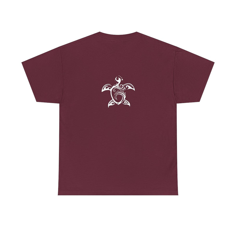 Thumbnail: Tee, Heavy Cotton ~ Honu ~ Noho 'ana Kanaka Maoli