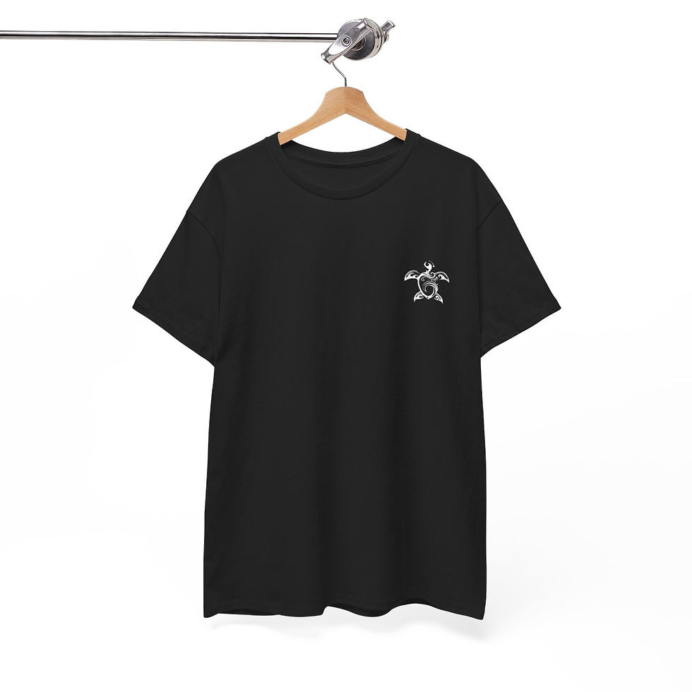 Thumbnail: Tee, Heavy Cotton ~ Honu ~ Noho 'ana Kanaka Maoli