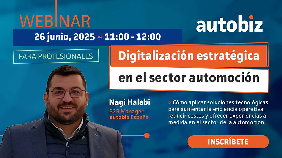 Webinar: Digitalización estratégica en el sector automoción 2025